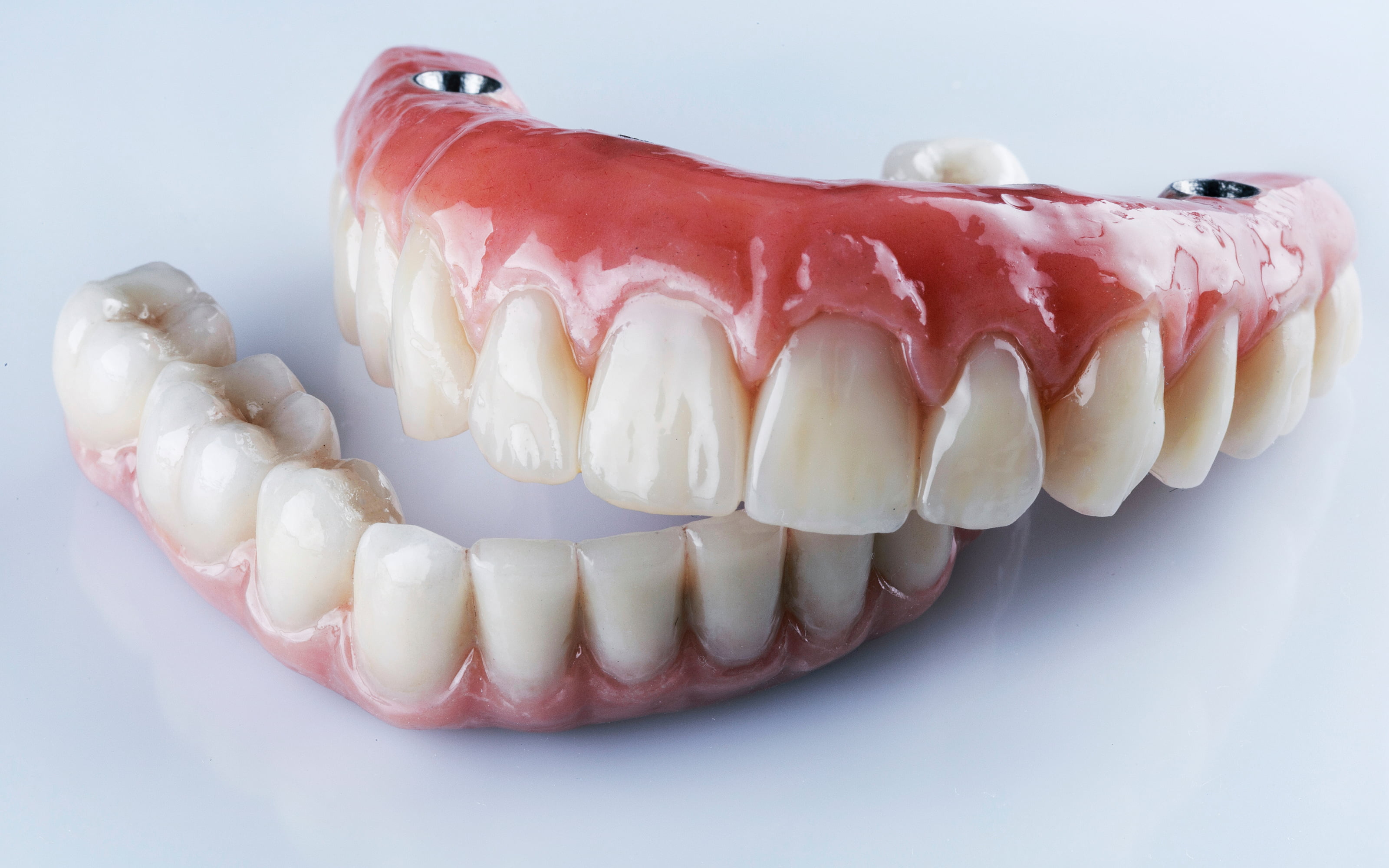 Dental implants for permanent replacement
