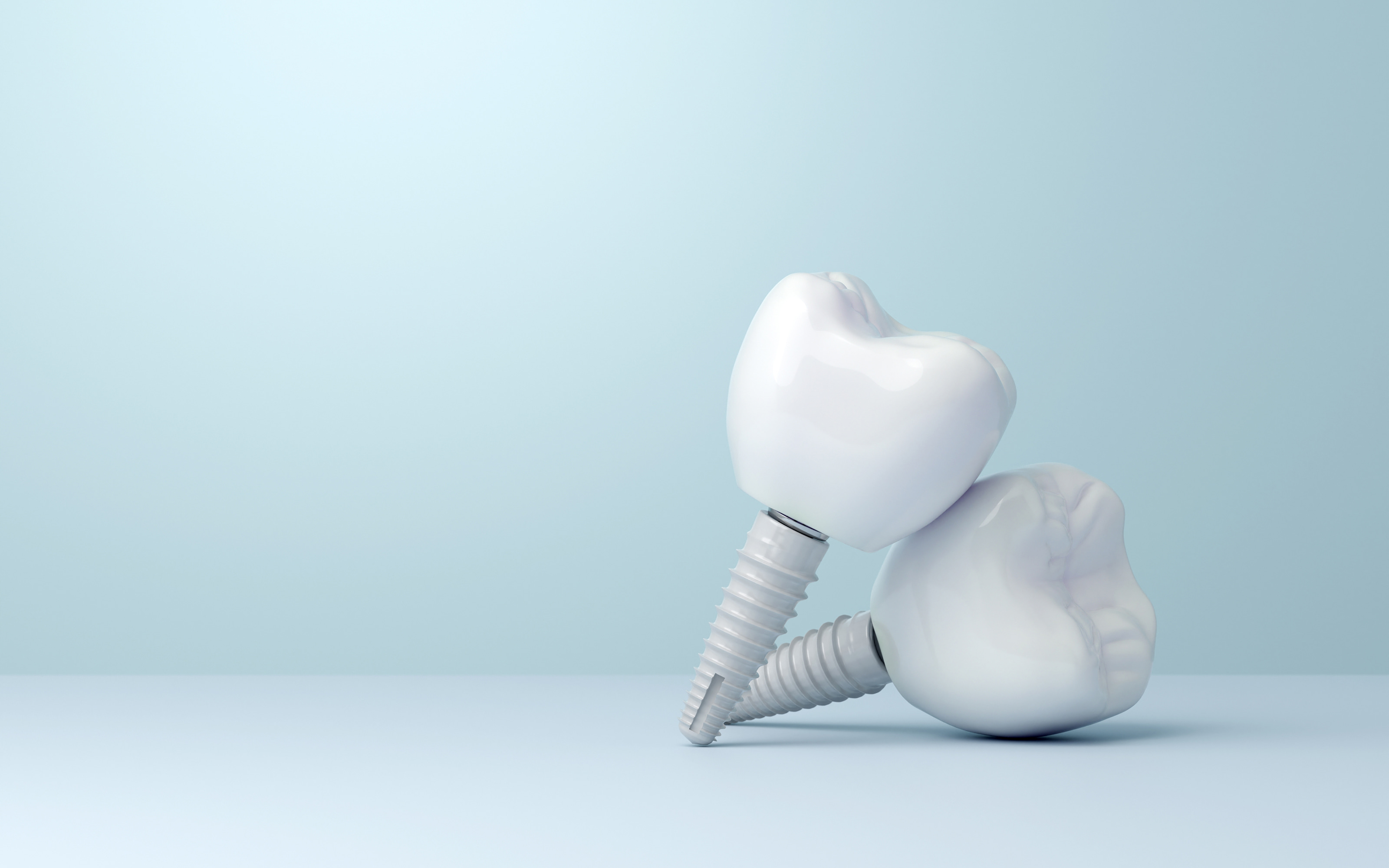 Zirconia dental implants